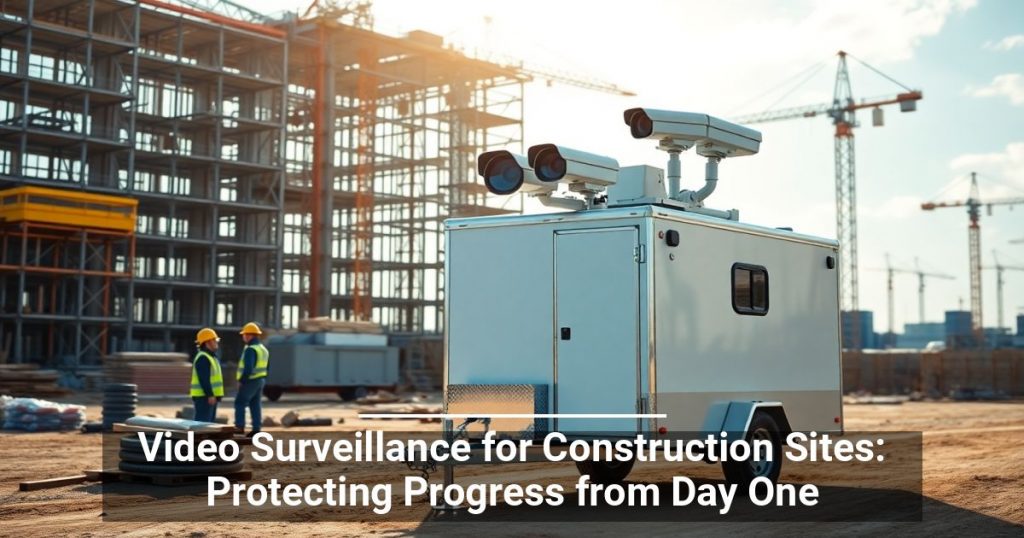 Video Surveillance for Construction Sites: Protecting Progress from Day One
